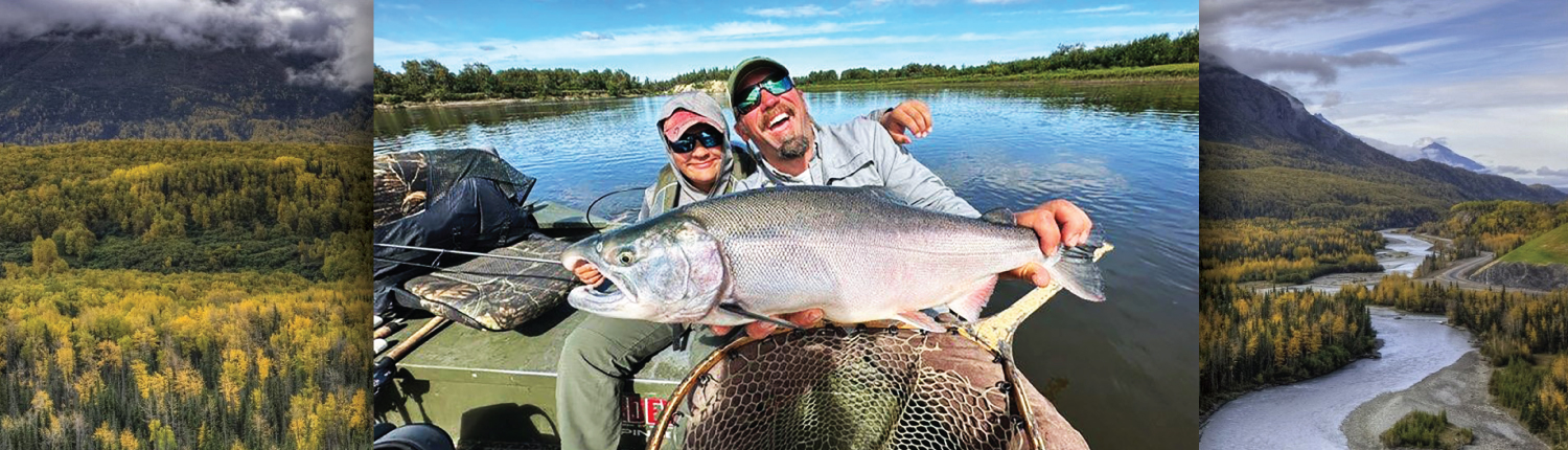 Catch Trophy Salmon Alaska